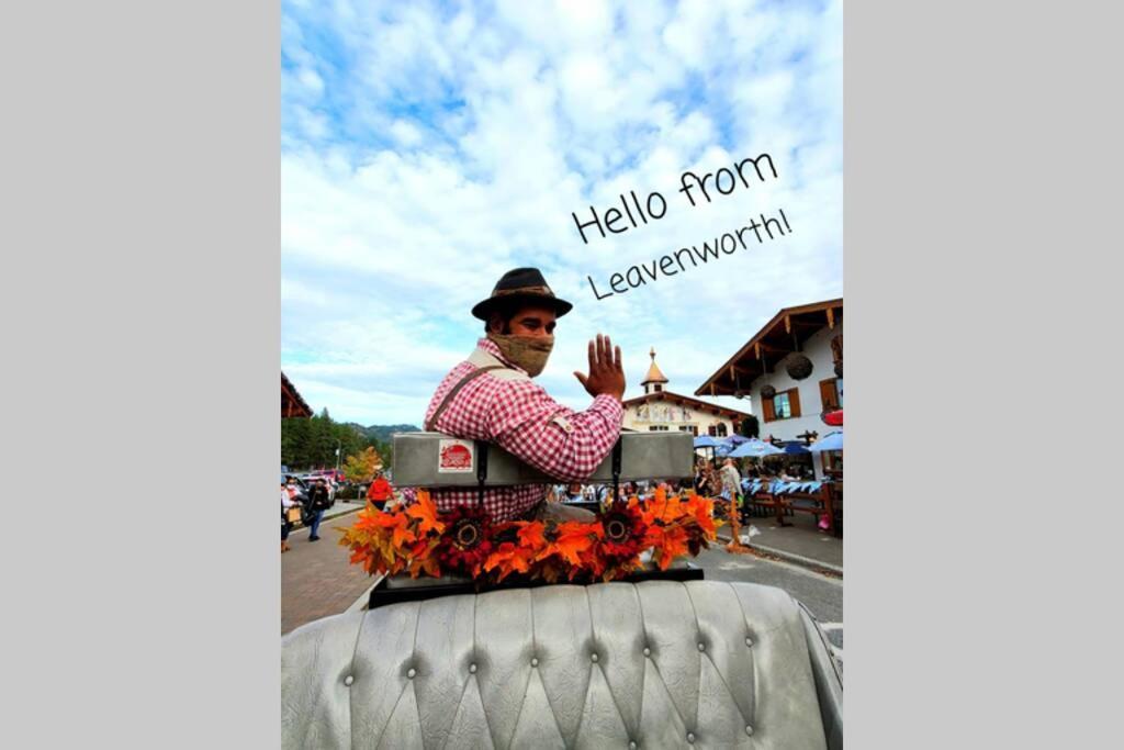 Wander Inn, 4 Bedroom 2 Bath, 5 Min To Downtown, Custom Home Leavenworth Exteriör bild